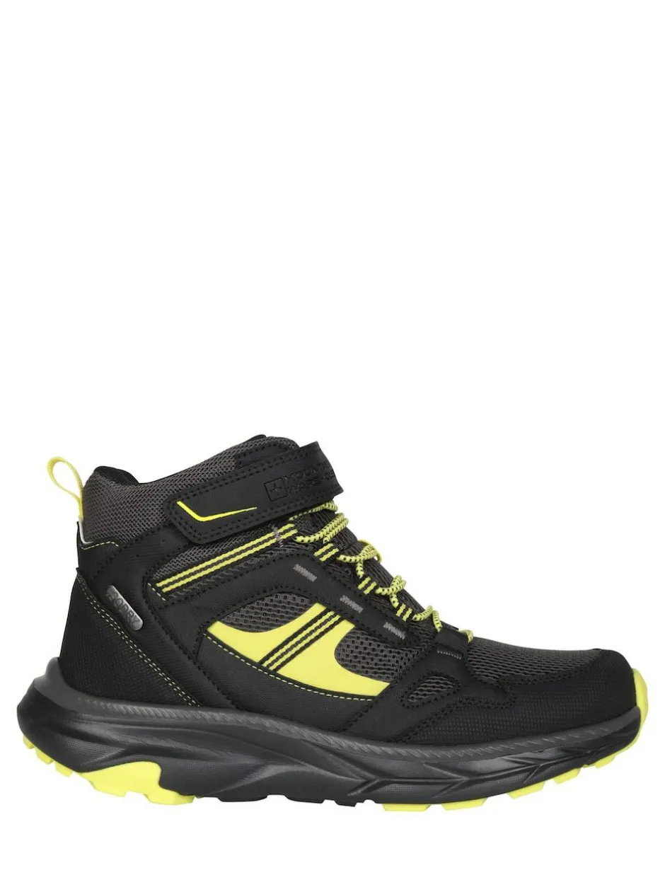 Mountain Warehouse Black Wander Waterproof Adaptive Walking Boots Hot
