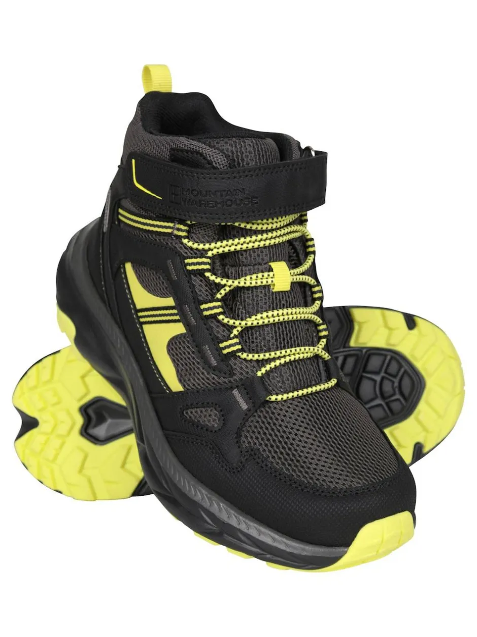 Mountain Warehouse Black Wander Waterproof Adaptive Walking Boots Hot