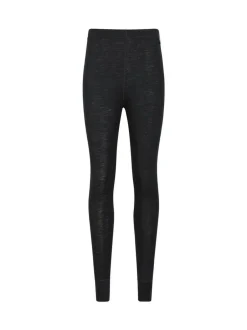 Mountain Warehouse Black Womens Merino Thermal Trousers Multipack New