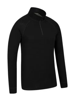 Mountain Warehouse Black Merino Multipack Thermal Top Hot