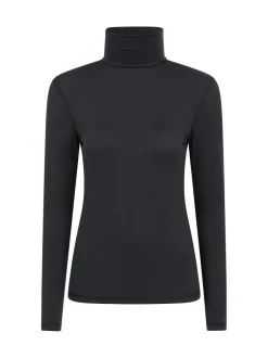Mountain Warehouse Black Keep The Heat Womens Roll Neck Thermals Sale