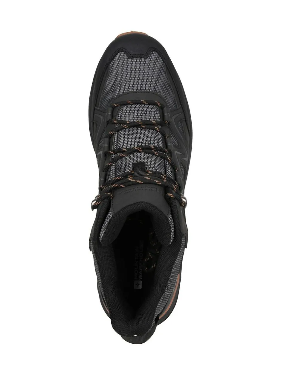 Mountain Warehouse Black Trail Blazer Mens Waterproof Walking Boots Outlet