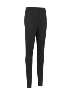 Mountain Warehouse Black Womens Keep The Heat Thermal Top and Pants Set