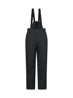 Mountain Warehouse Dusk II Mens Snow Ski Trousers Black Best