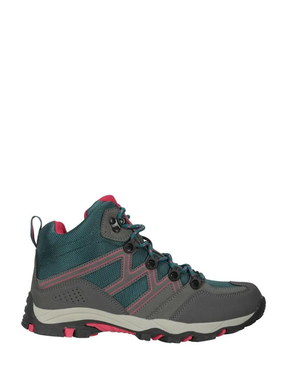 Mountain Warehouse Blue Kids Oscar Walking Boots Outlet