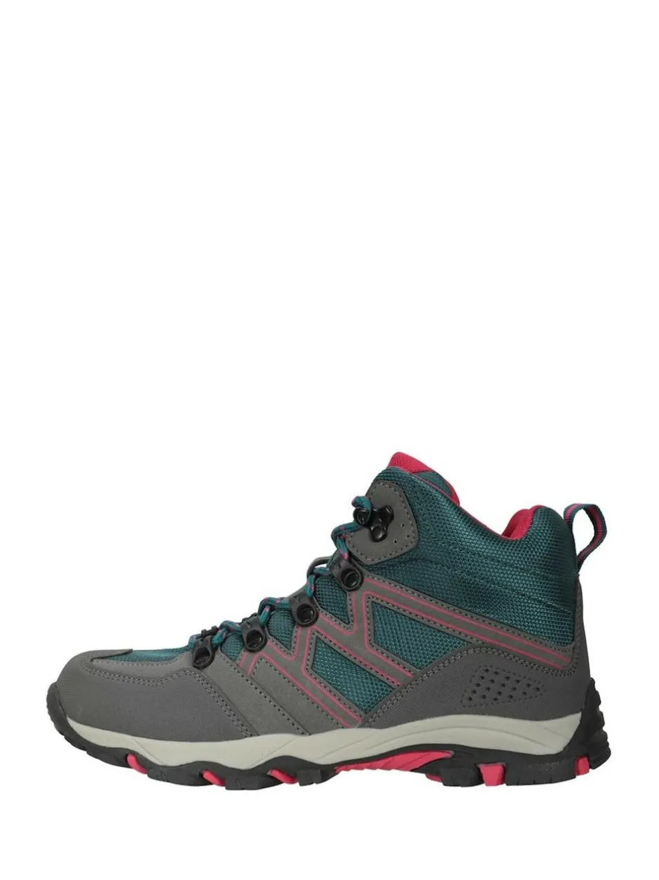 Mountain Warehouse Blue Kids Oscar Walking Boots Outlet