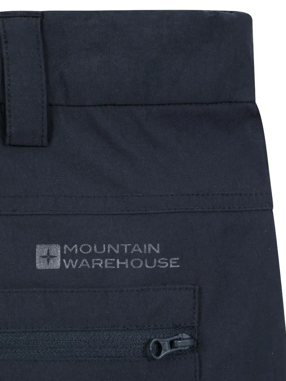 Mountain Warehouse Blue Mens Trek Walking Shorts New