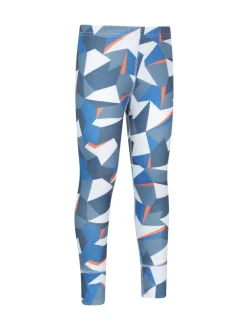 Mountain Warehouse Blue Talus Printed Baselayer-Top & Pants Set Sale