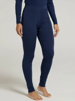 Mountain Warehouse Womens Talus Thermal Top & Joggers Set Blue Outlet