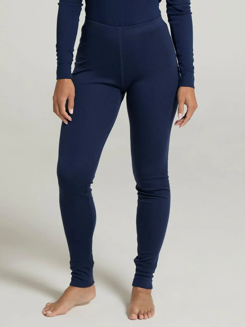 Mountain Warehouse Womens Talus Thermal Top & Joggers Set Blue Outlet