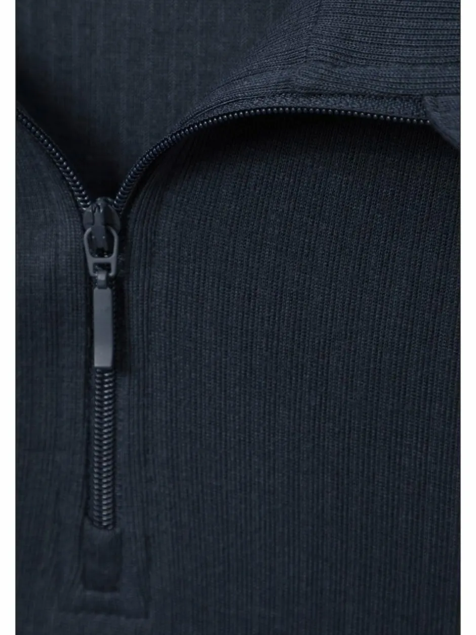Mountain Warehouse Mens Talus Quarter Zip Thermal Top Dark Blue Online