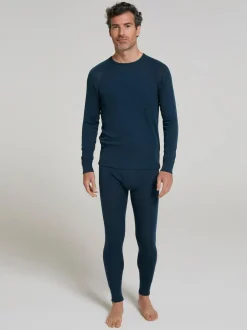 Mountain Warehouse Dark Black Mens Merino II Thermal Baselayer Joggers Clearance