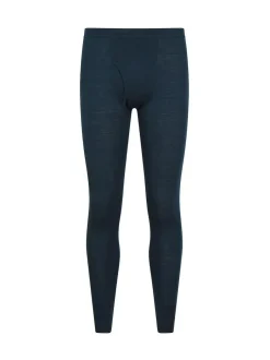 Mountain Warehouse Dark Black Mens Merino II Thermal Baselayer Joggers Clearance