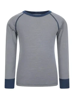 Mountain Warehouse Merino II Round Neck Baselayer Top Grey Clearance