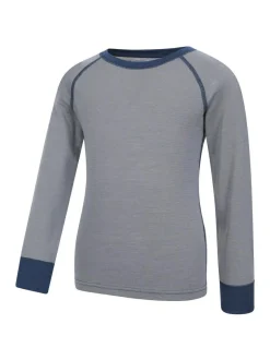 Mountain Warehouse Merino II Round Neck Baselayer Top Grey Clearance