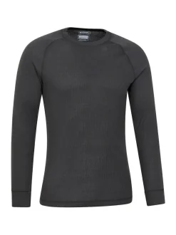Mountain Warehouse Talus Mens Round Neck Thermal Top Grey Online