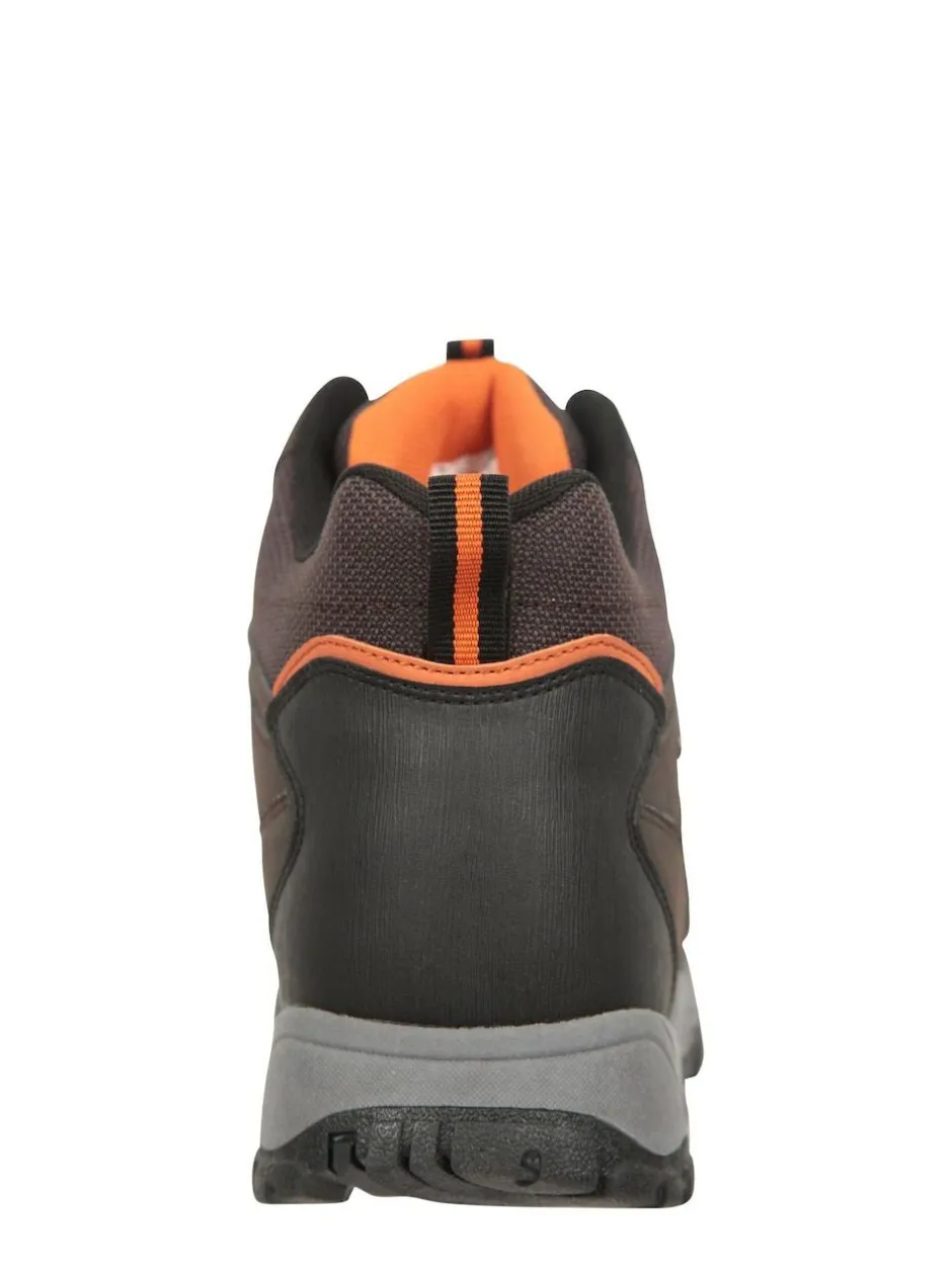 Mountain Warehouse Light Brown Adventurer Mens Waterproof Walking Boots