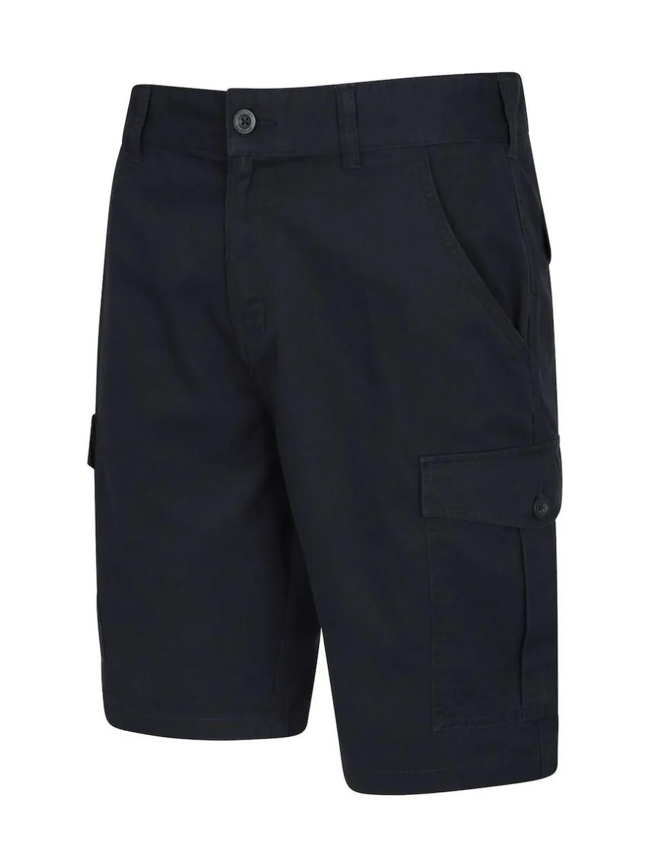 Mountain Warehouse Navy Mens Lakeside 100% Cotton Cargo Shorts Online