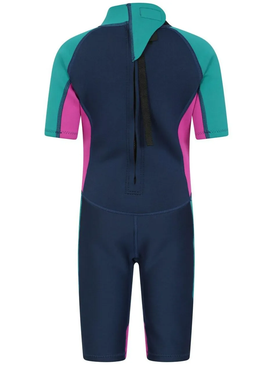Mountain Warehouse Kids Shorty 2.5/2mm Wetsuit Purple Hot