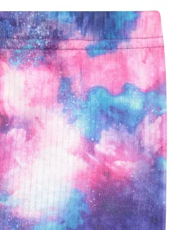 Mountain Warehouse Purple Talus Printed Baselayer-Top & Pants Set Clearance