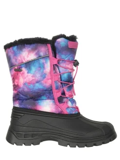 Mountain Warehouse Whistler Sherpa Lined Snow Boots Purple/Pink Online