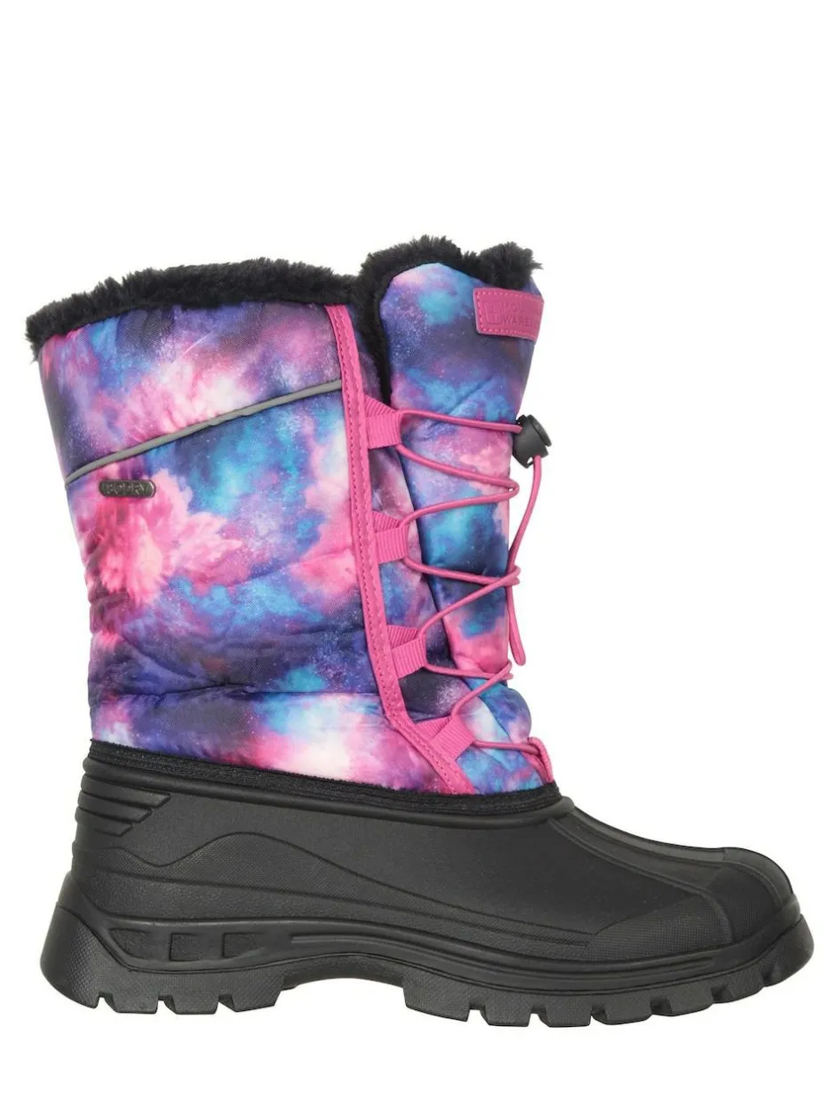 Mountain Warehouse Whistler Sherpa Lined Snow Boots Purple/Pink Online