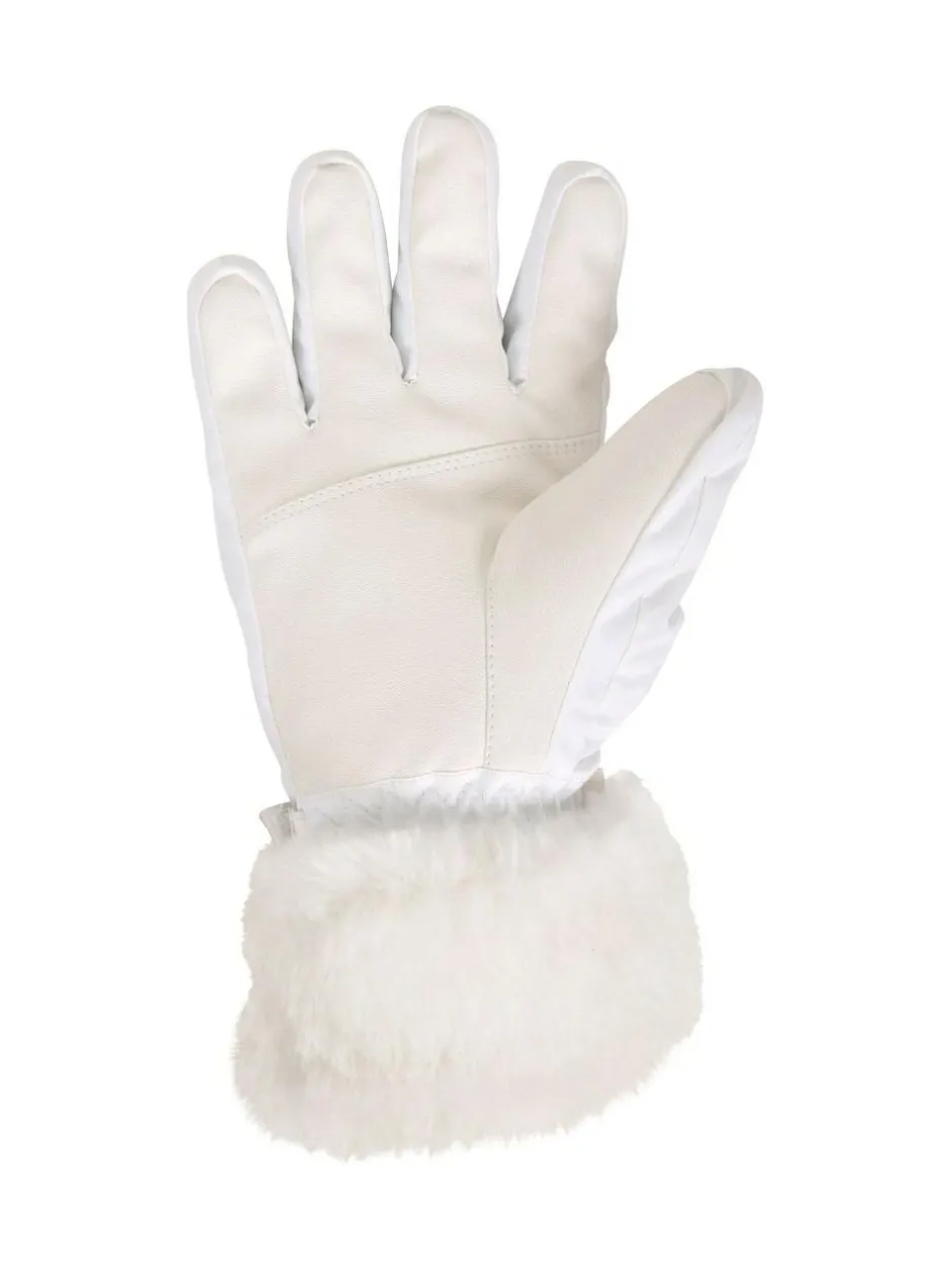 Mountain Warehouse Womens Parallax Waterproof Ski Gloves White Sale