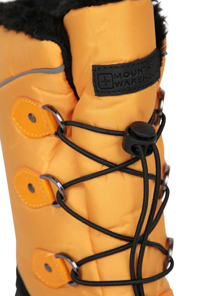 Mountain Warehouse Yellow Whistler Adaptive Snow Boots Hot