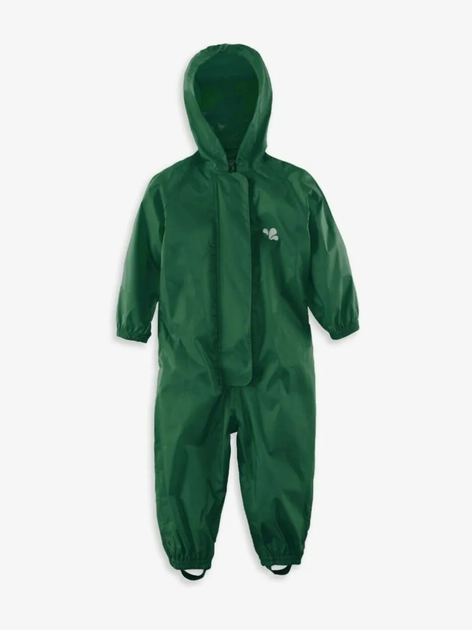 Muddy Puddles Originals Waterproof All-In-One Puddlesuit Green Clearance