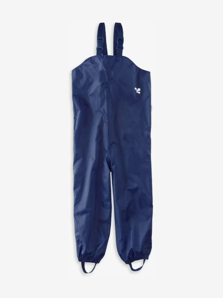 Muddy Puddles Originals Waterproof Dungarees Navy Blue Clearance