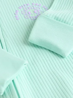 Next Multi 3 Pack Two Way Zip Baby Sleepsuits (0mths-3yrs) Hot