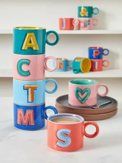 Next Multi Alphabet Mug New