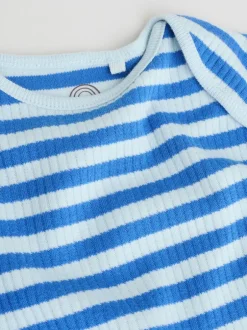 Next Baby Long Sleeve Bodysuits 5 Pack Multi New