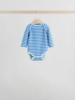 Next Baby Long Sleeve Bodysuits 5 Pack Multi New