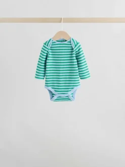 Next Baby Long Sleeve Bodysuits 5 Pack Multi New