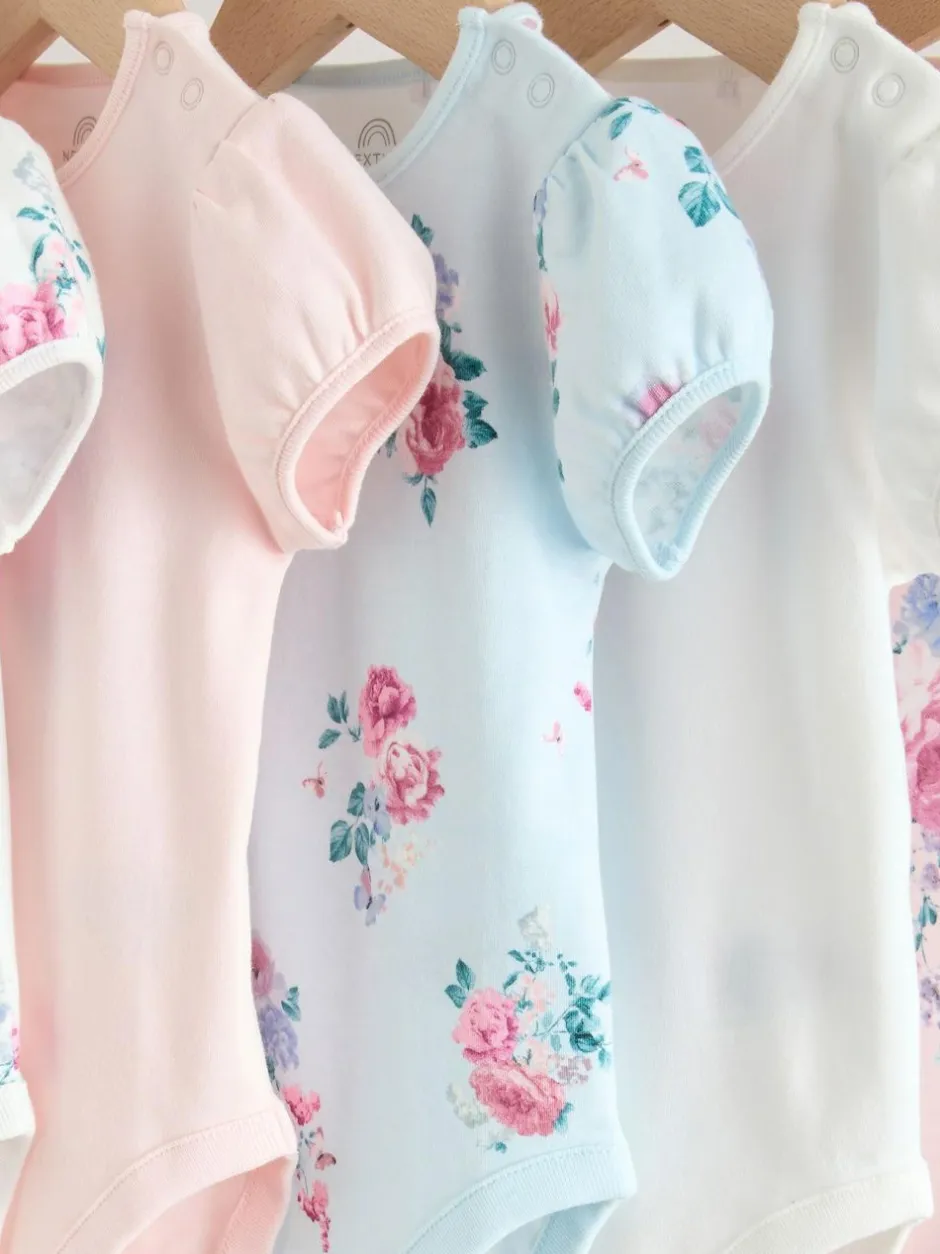 Next Multi Baby Short Sleeve Bodysuits 5 Pack Online