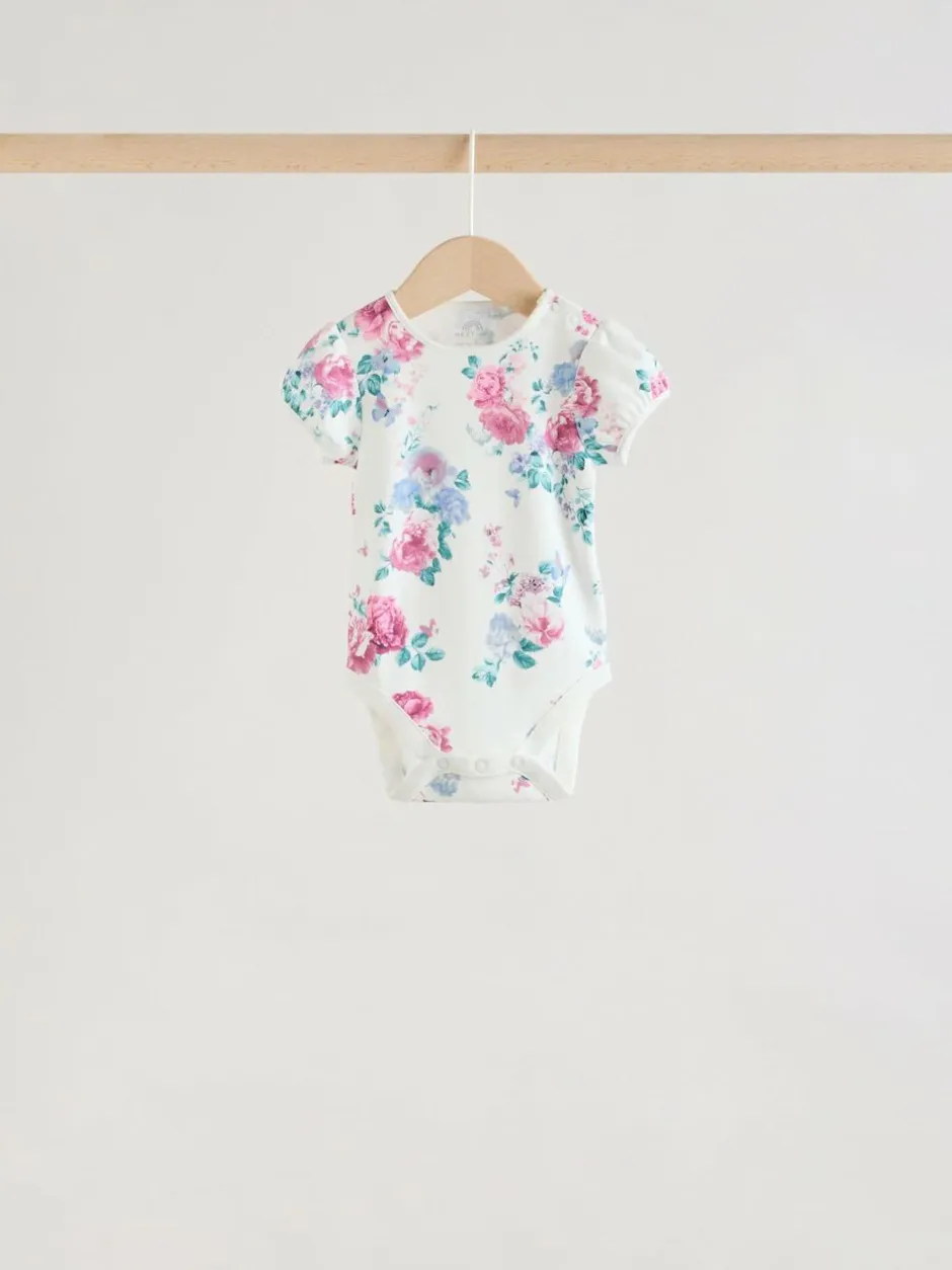 Next Multi Baby Short Sleeve Bodysuits 5 Pack Online