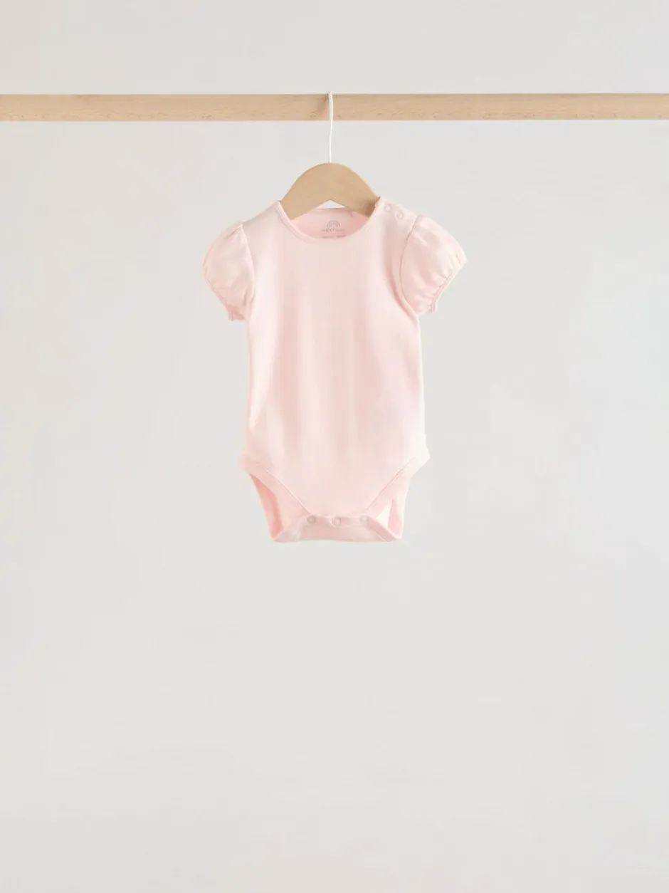 Next Multi Baby Short Sleeve Bodysuits 5 Pack Online