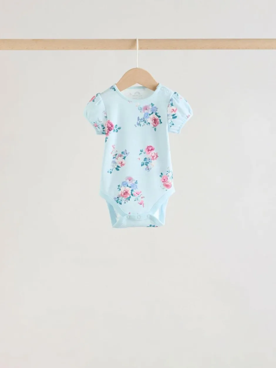 Next Multi Baby Short Sleeve Bodysuits 5 Pack Online