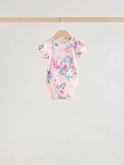 Next Multi Baby Short Sleeve Bodysuits 5 Pack Online