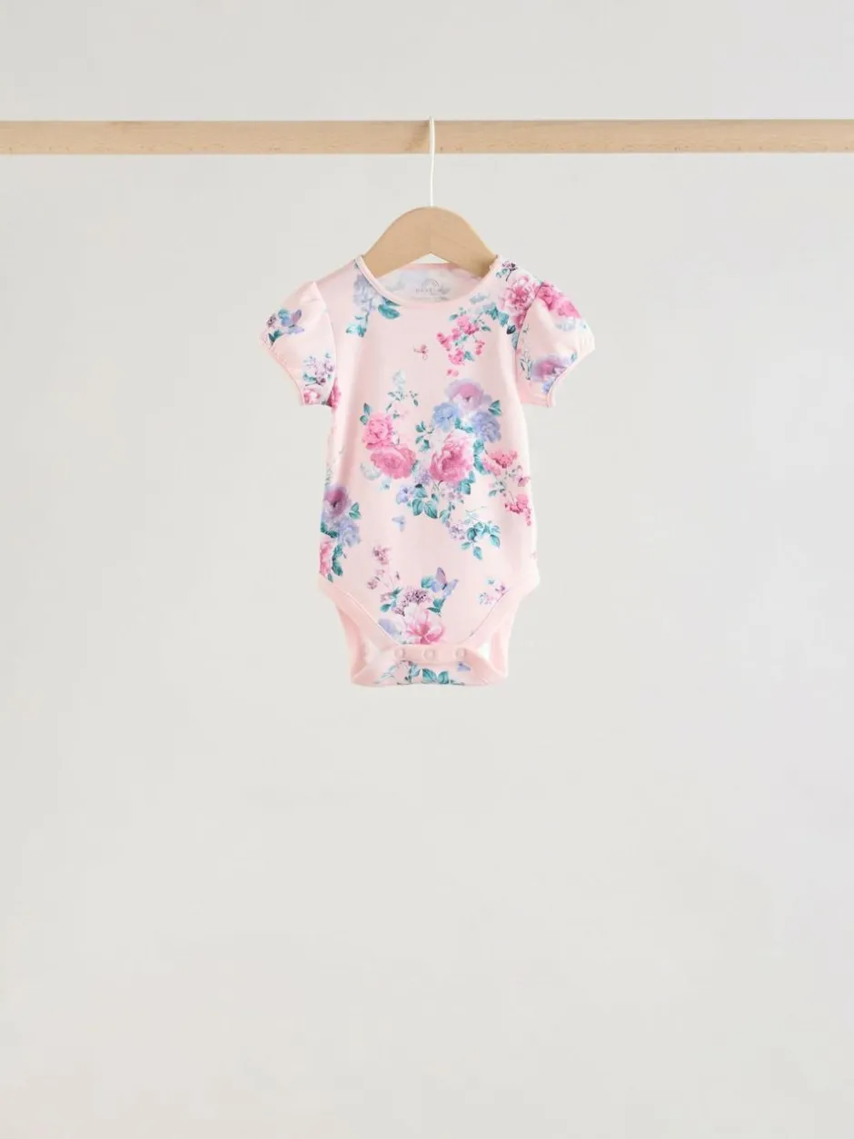 Next Multi Baby Short Sleeve Bodysuits 5 Pack Online