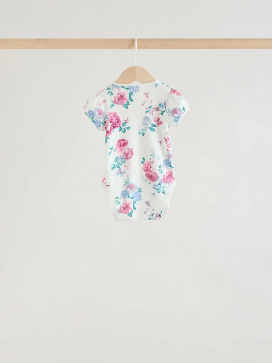 Next Multi Baby Short Sleeve Bodysuits 5 Pack Online