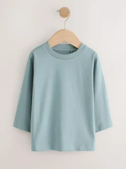 Next Multi Blue Long Sleeve T-Shirts 5 Pack (3mths-7yrs) Discount