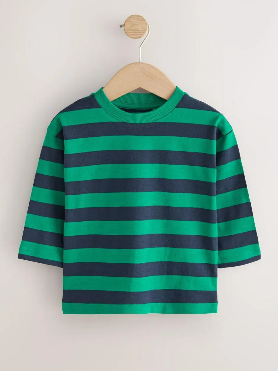 Next Multi Bright Animals Long Sleeve T-Shirts 5 Pack (3mths-7yrs) Hot