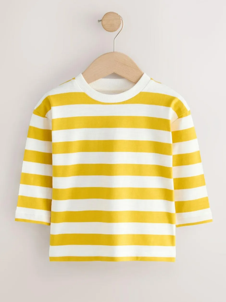 Next Multi Bright Animals Long Sleeve T-Shirts 5 Pack (3mths-7yrs) Hot