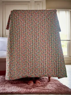 Next Multi Bright Ditsy Floral Bedspread Clearance
