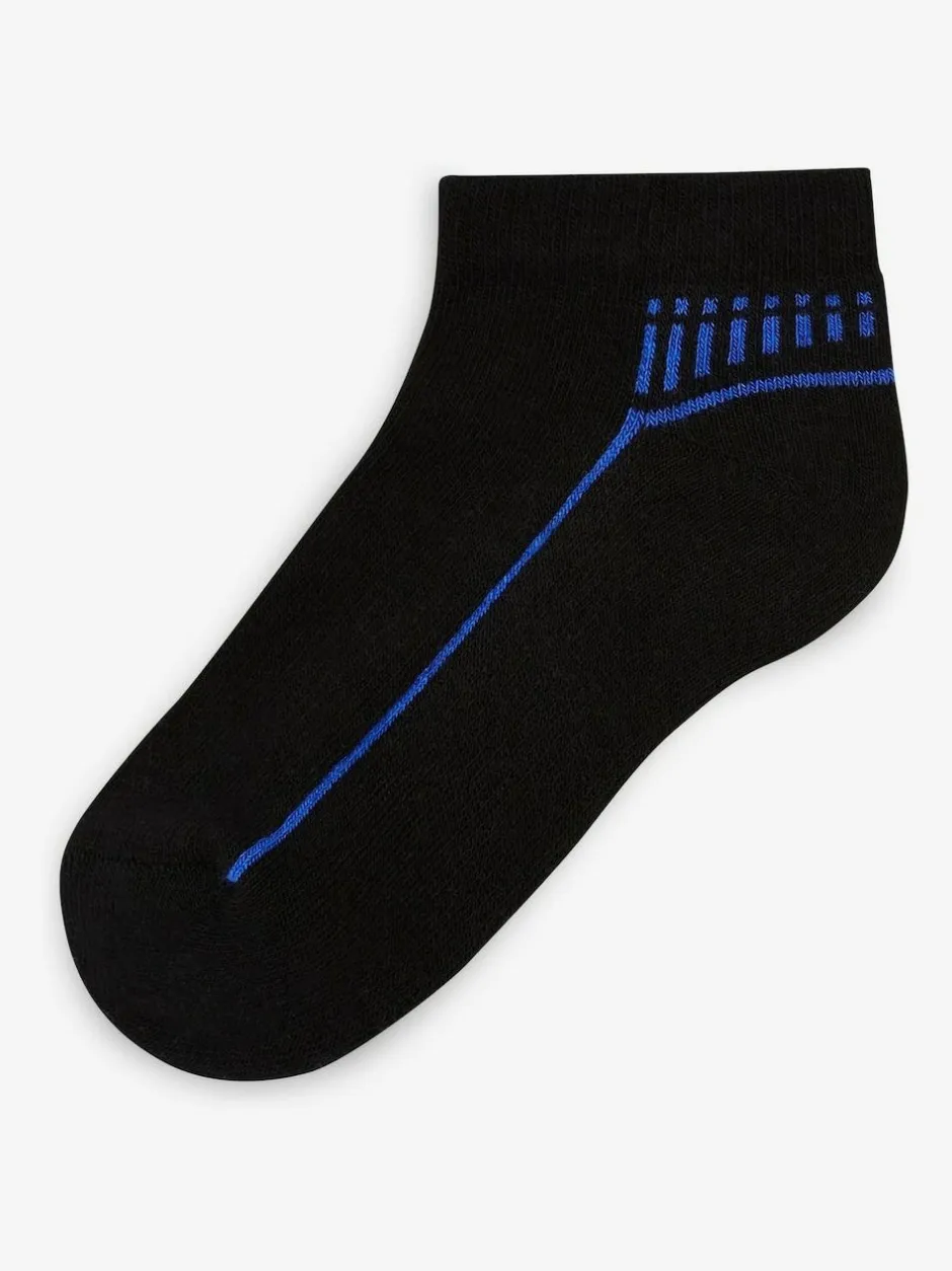 Next Cushioned Footbed Sports Trainers Socks 5 Pack Multi Online
