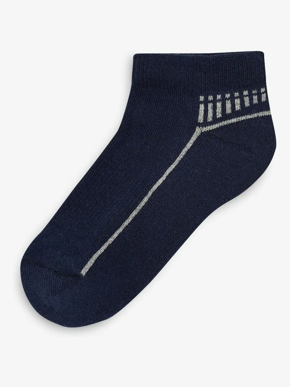 Next Cushioned Footbed Sports Trainers Socks 5 Pack Multi Online