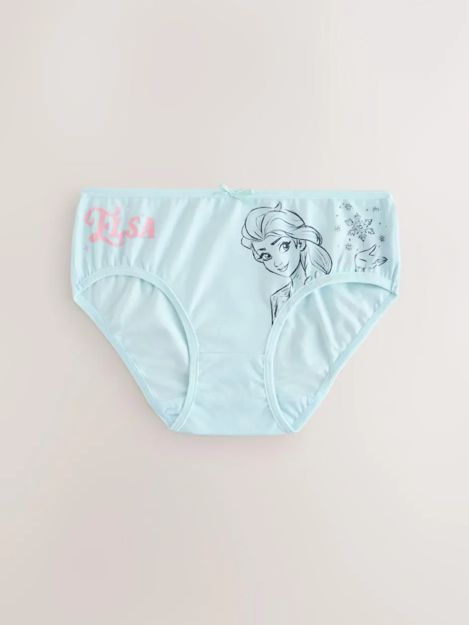 Next Multi Disney Frozen Print Briefs 5 Pack (1.5-10yrs) Outlet