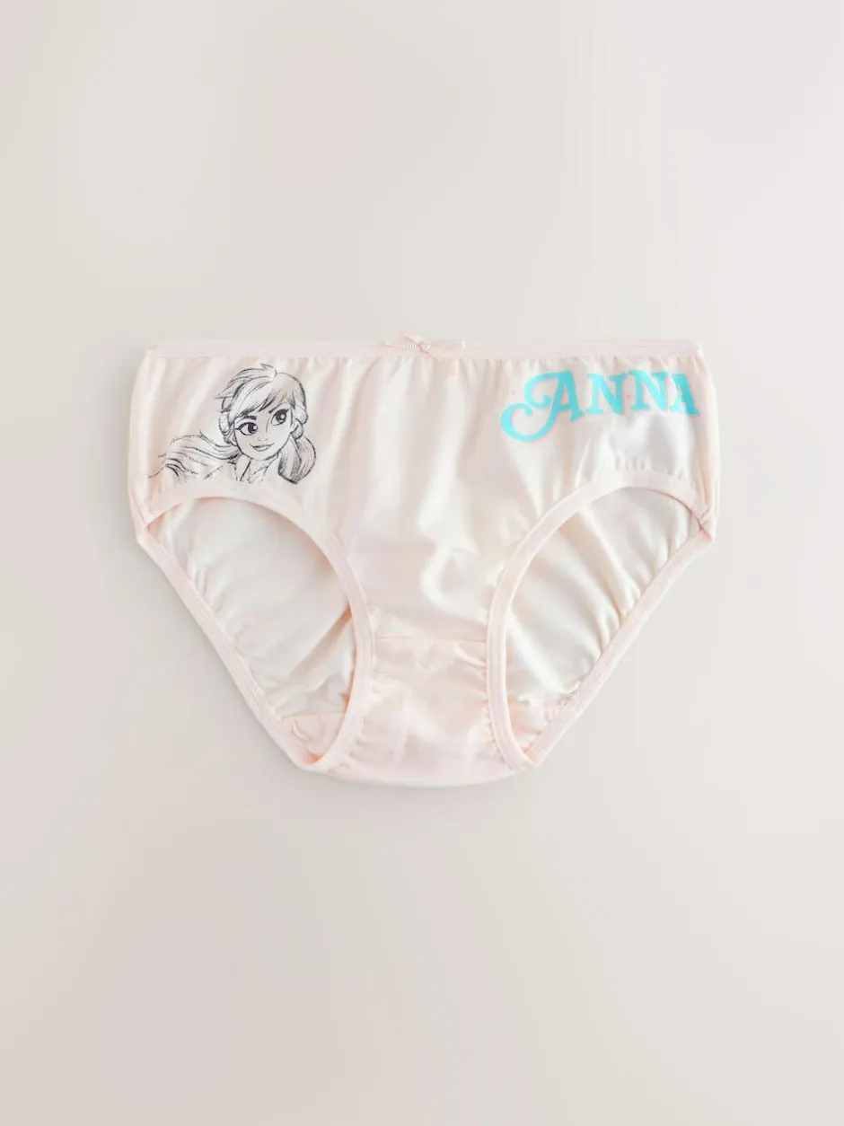 Next Multi Disney Frozen Print Briefs 5 Pack (1.5-10yrs) Outlet
